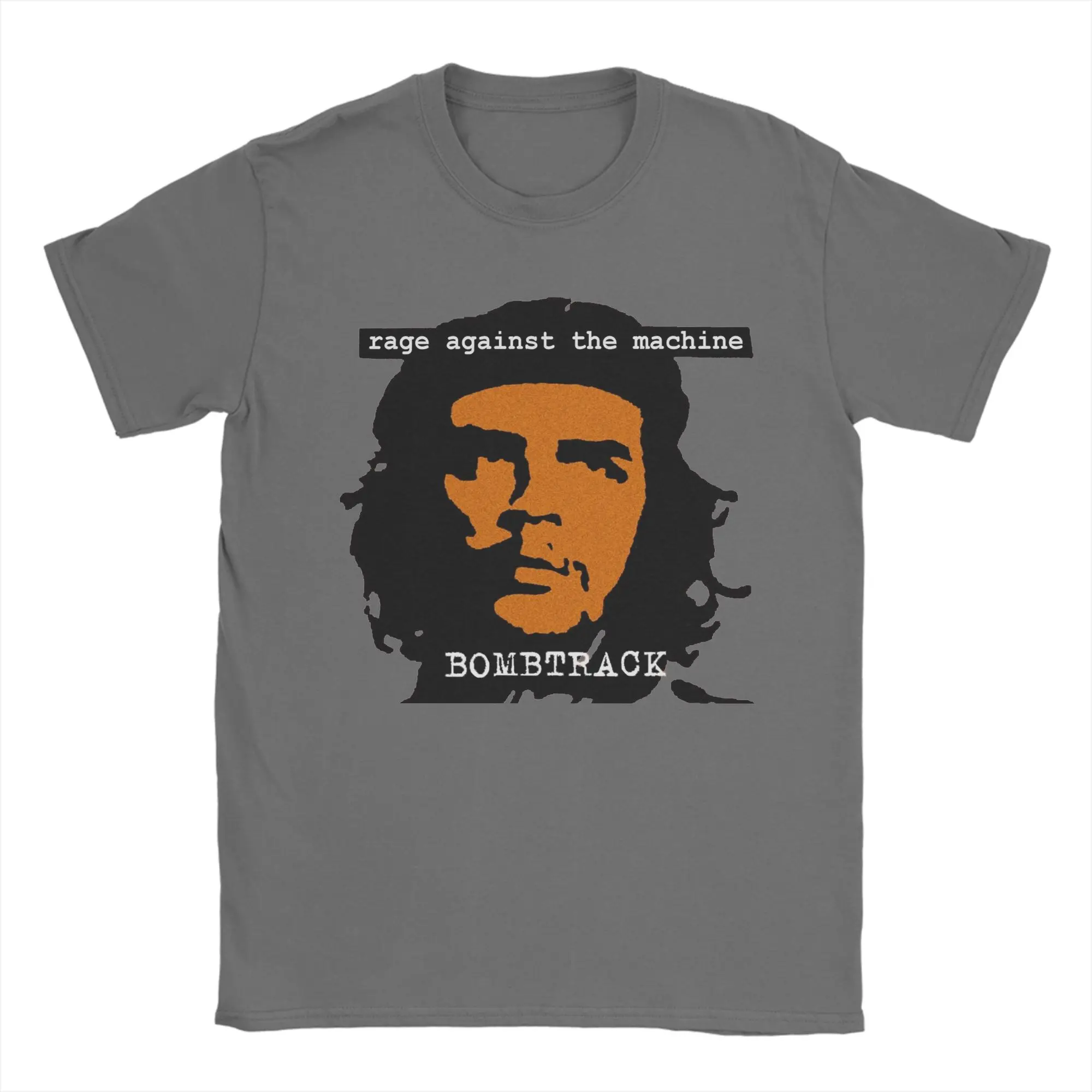 Rage Against The Machine Bombtrack Tshirts Men's Cotton Top Tee Funny Che Guevara  O-neck Short Sleeve