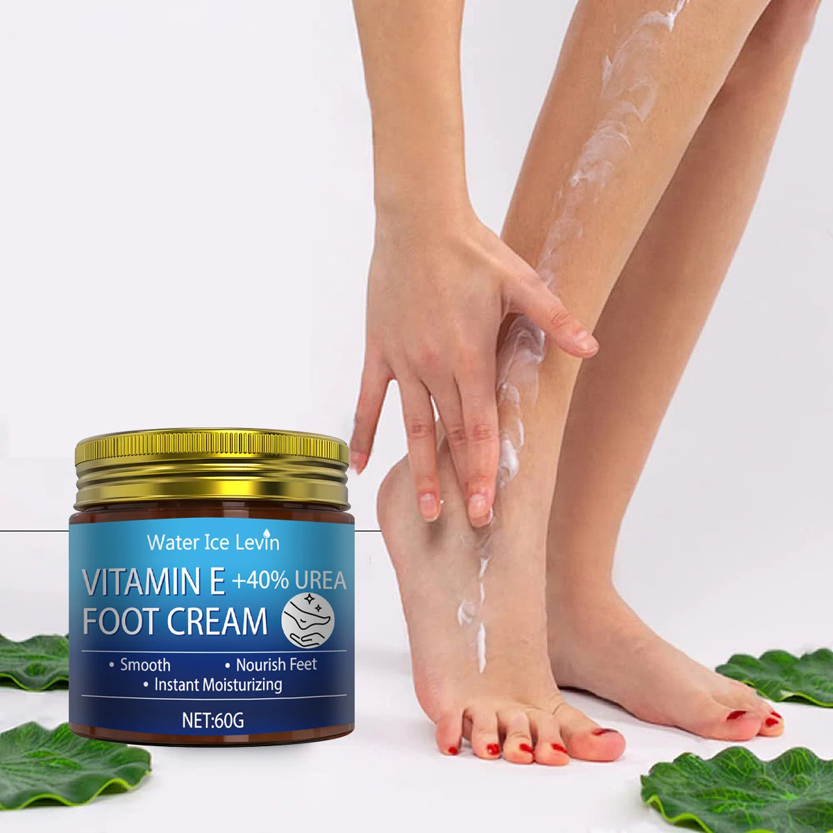 Winter Urea & Vitamin E Foot Cream - Repairs Cracked Heels, Fast-Absorbing Moisturizer for Extremely Dry Skin