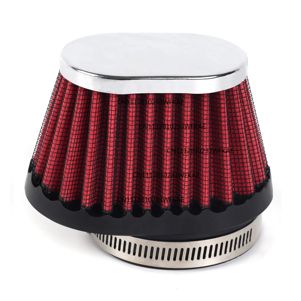 Universal Air Filter Cleaner Oval/Round/Cone Clamp 51/55/60 mm Suitable for Motorcycles OFI100 and others