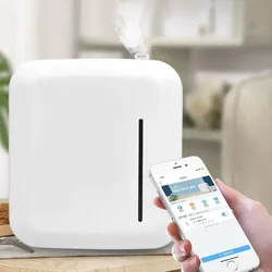 300m3 Reines Ätherisches Öl Aroma Diffusor Intelligente Aroma Duft Maschine Öl Diffusor 150ml Timer APP Steuerung Für Home Hotel