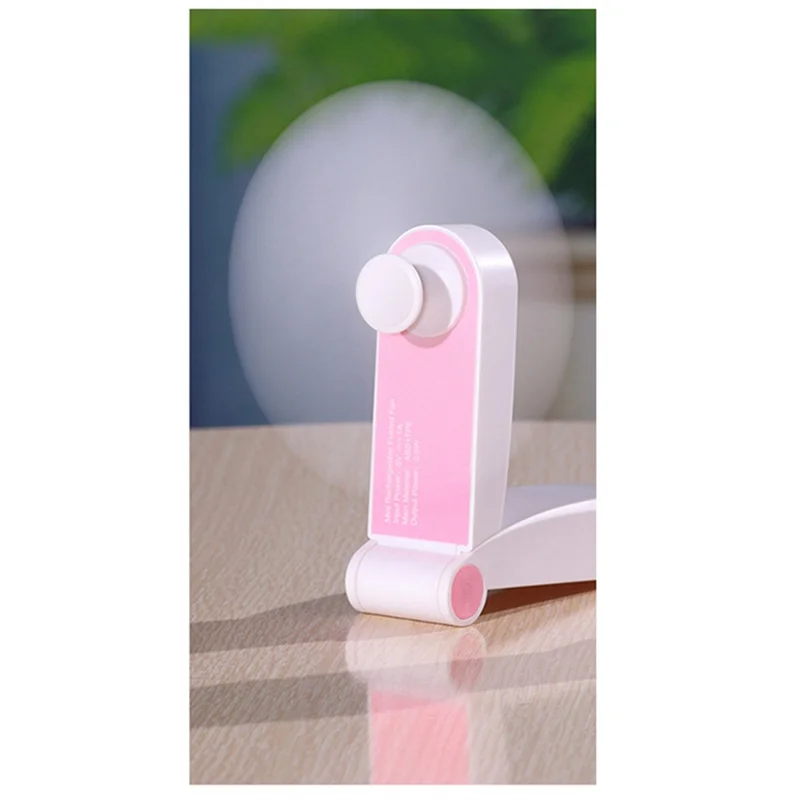Mini Fan USB Portable Folding Pocket Fan Can Be Hand-Held And Can Be Placed On The Desktop Fan-ABGL