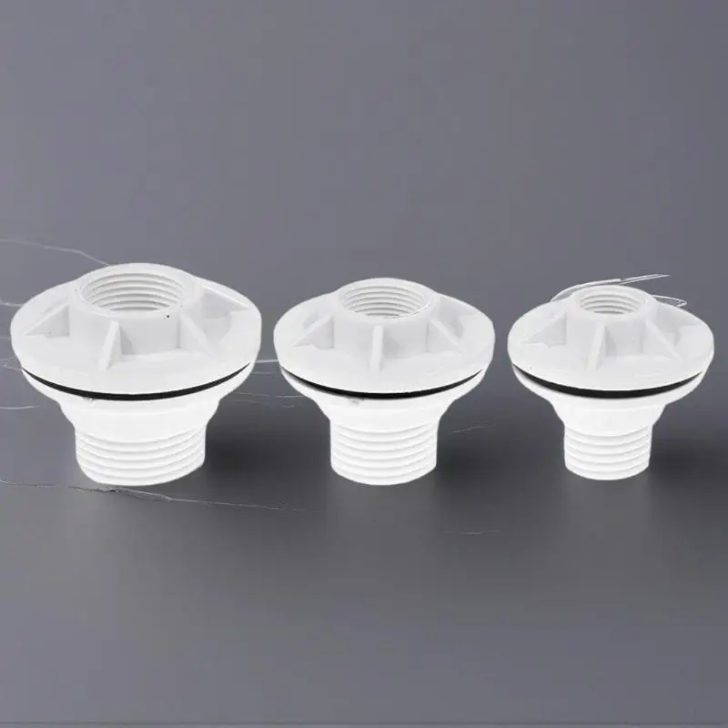 

Garden Irrigation PVC Joints of 1/2, 3/4, 1 Inch, Double Female Thread Water Tank Connectors
