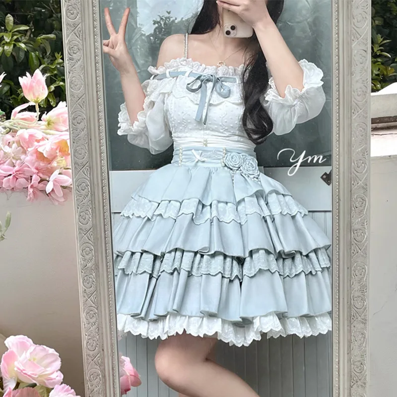 

Original design lolita Everyday gorgeous cute Lolita Sweet Pastoral French elegant LOLita dress