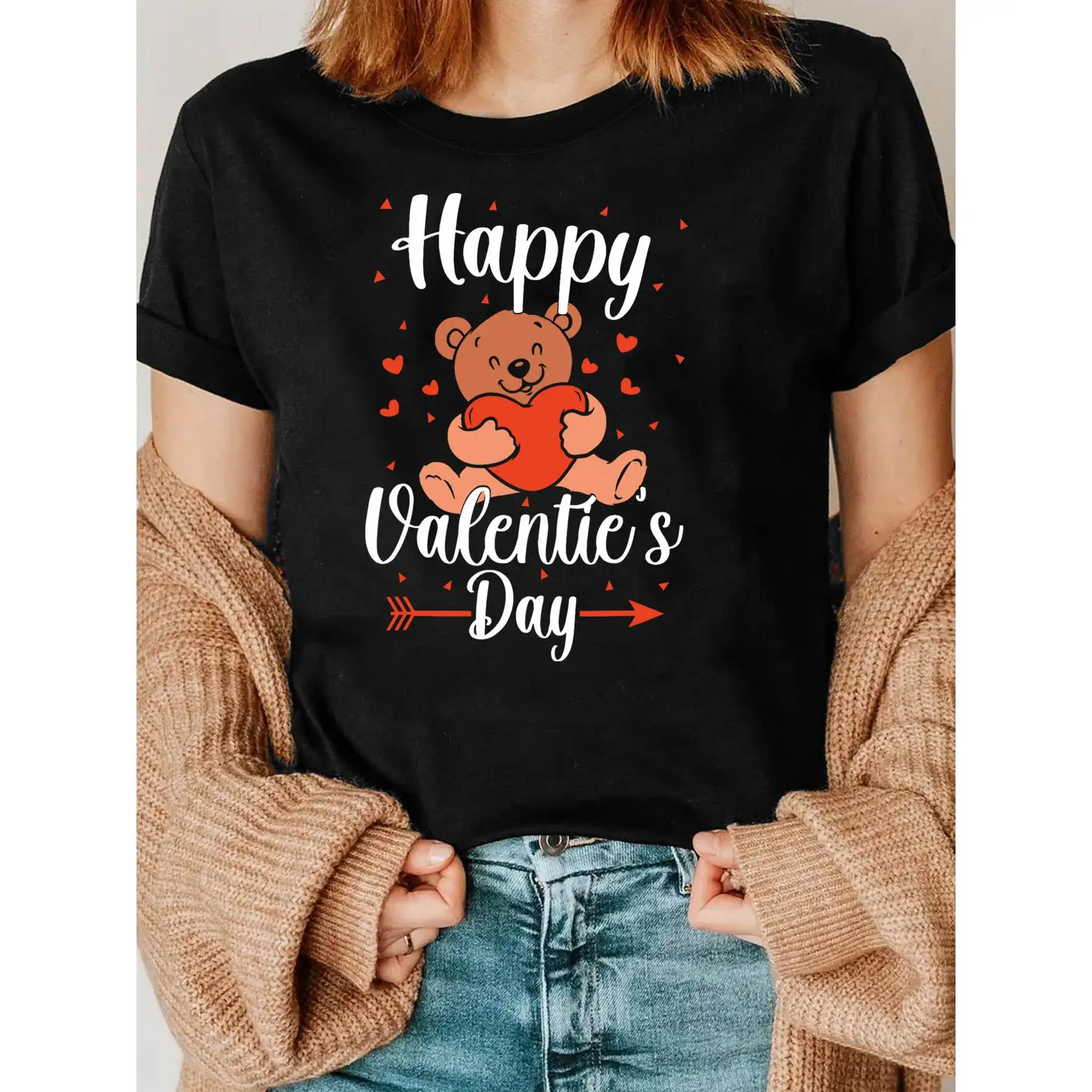 

T - Shirt with Eiffel Tower and “Paris” Calligraphy Design