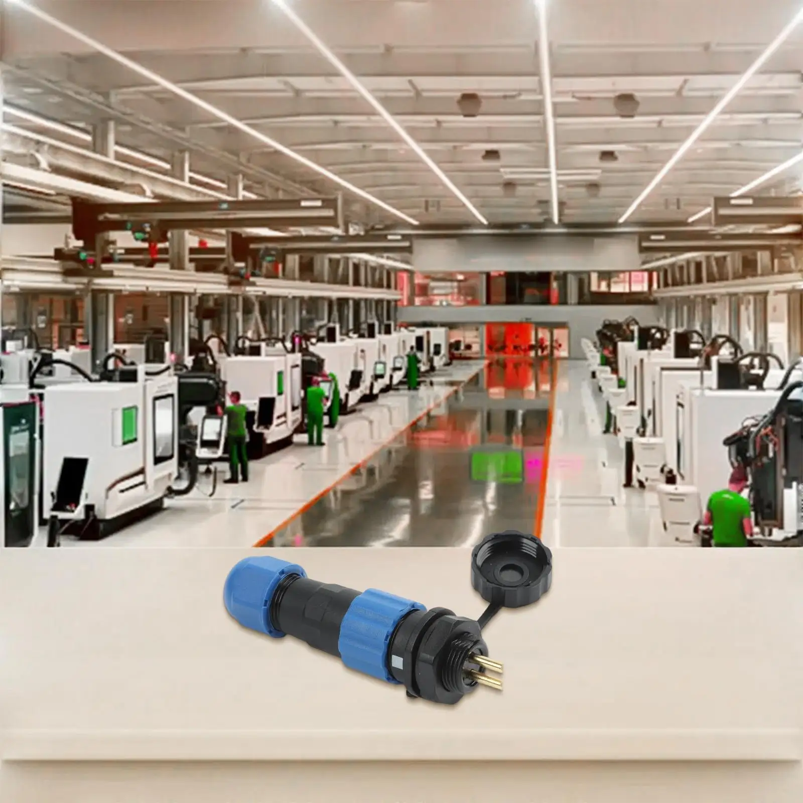 Soldered SP13 Panel Mount Connectors Featuring Strong Water Resistance (IP68) and Flexible Configuration Choices
