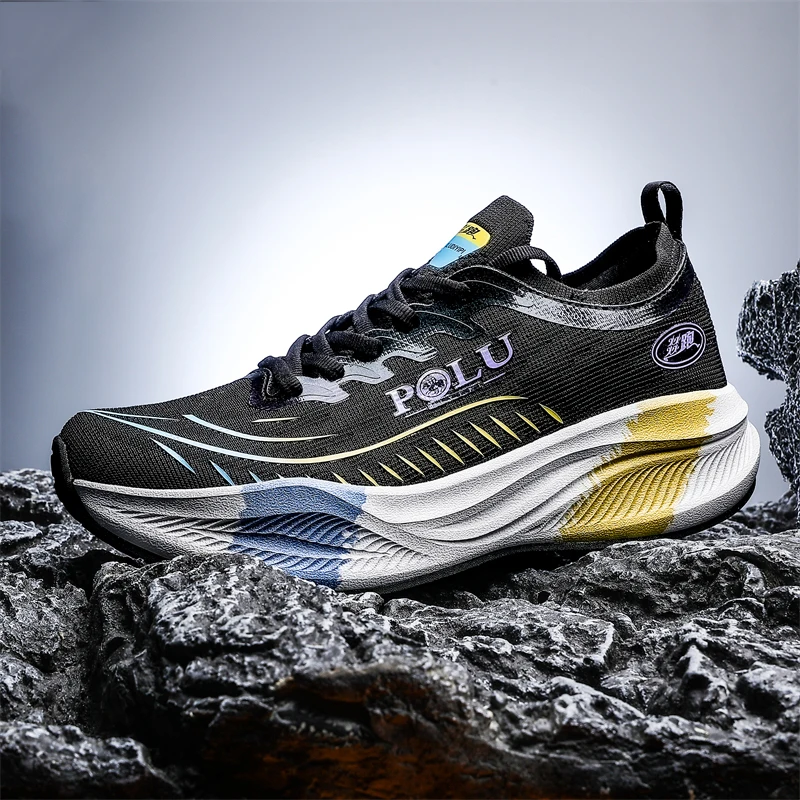 

Мужские кроссовки для бега по шоссе, классические легкие дышащие кроссовки для активного отдыха и походов для пар, универсальные и стильные удобные спортивные кроссовки для бега по шоссе, подходящие для тренировок на открытом воздухе и повседневной носки,