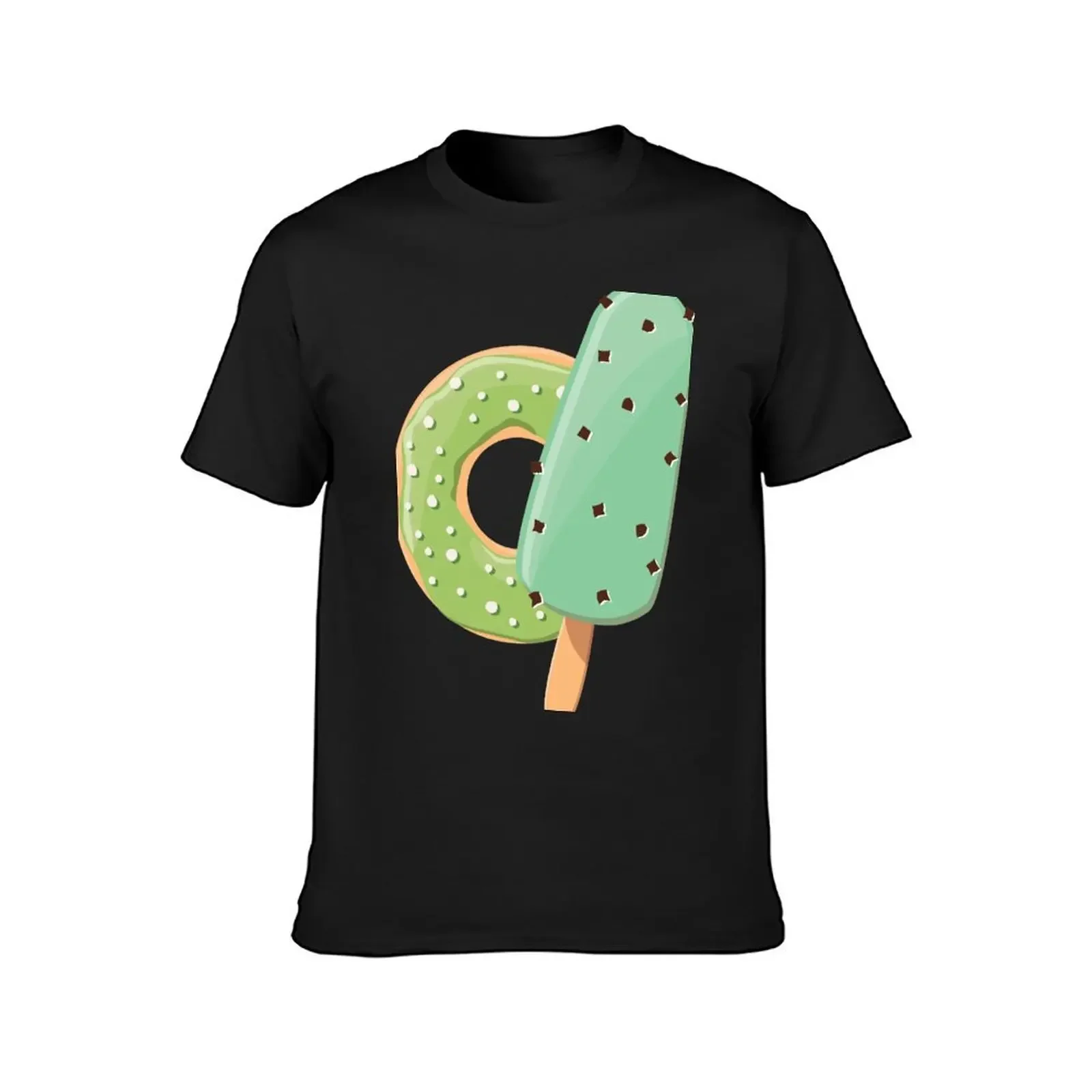 Ice cream and donuts 001 T-Shirt hippie clothes summer tops animal prinfor boys plus size clothes mens designer clothes