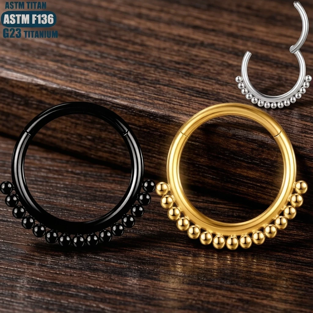 Anello per Naso in Titanio F13 - Clicker Ring Seamless recensione e prezzo