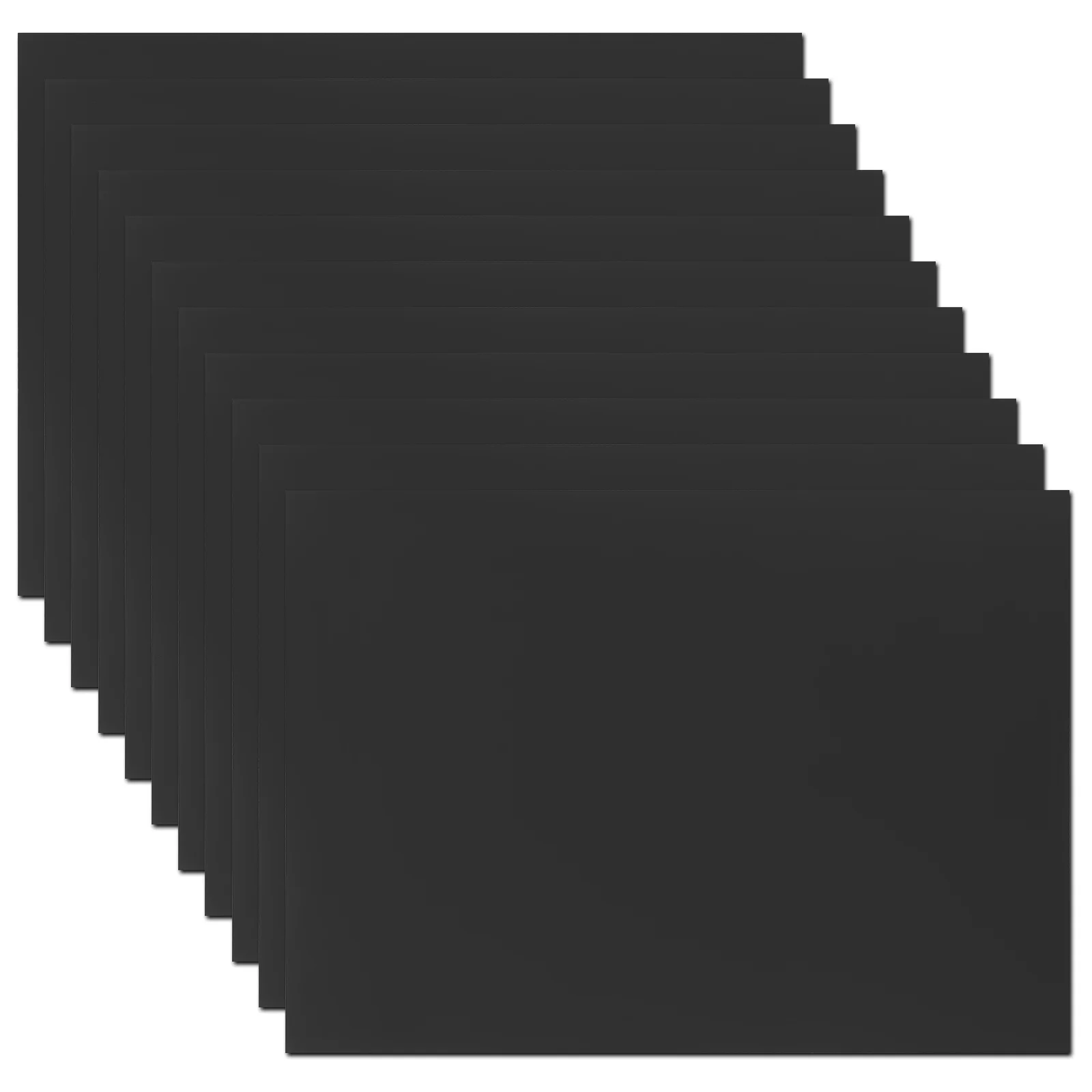 ورق بطاقة A4 أسود 20 ورقة سميكة لتقوم بها بنفسك ورق الحرف للمشروعات الفنية للأطفال الأنشطة المدرسية اليدوية اوريغامي سكرابوكينغ #5