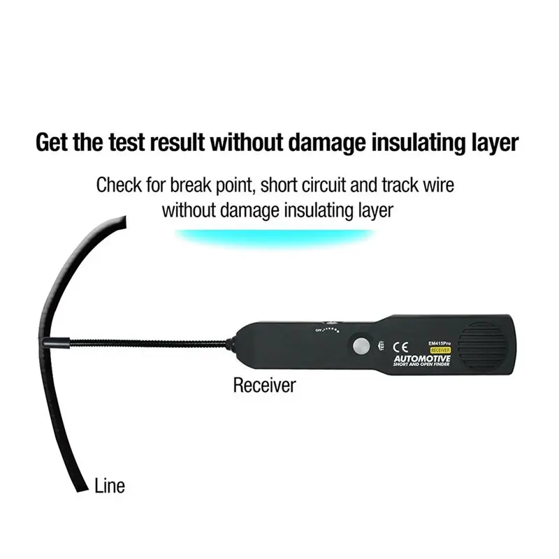 KYCOR-3X Em415pro Automotive Electrical Openand Short Finder Circuit Tester DC 6-42V Car Repair Cable Circuit Wire Tracker