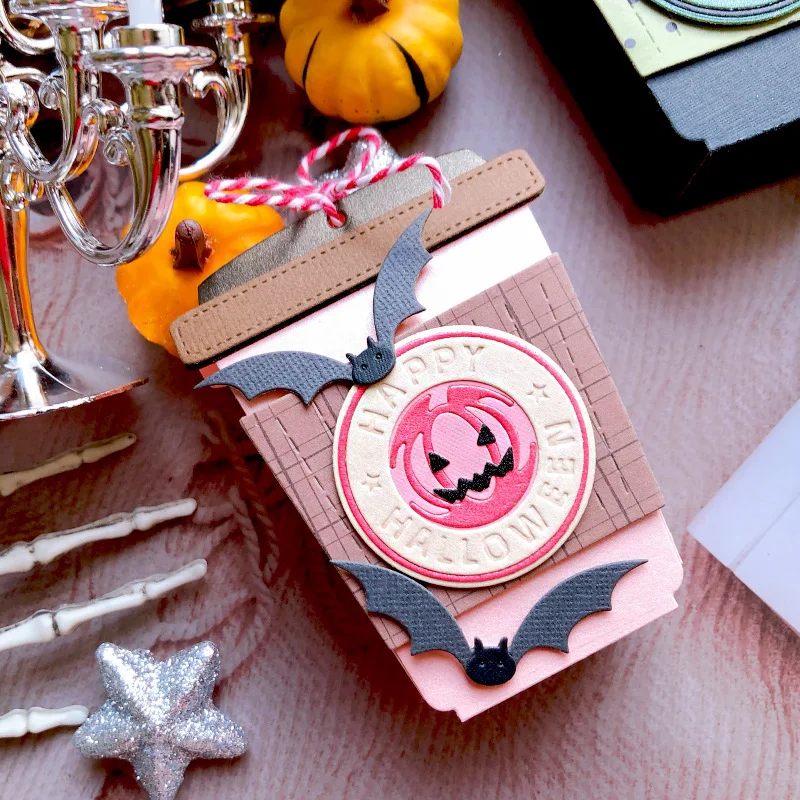 KLJUYP Kaffeetasse Metall-Stanzformen, Schablonen für DIY Scrapbooking/Album, dekorative Prägung, DIY-Papierkarten – Detail 3