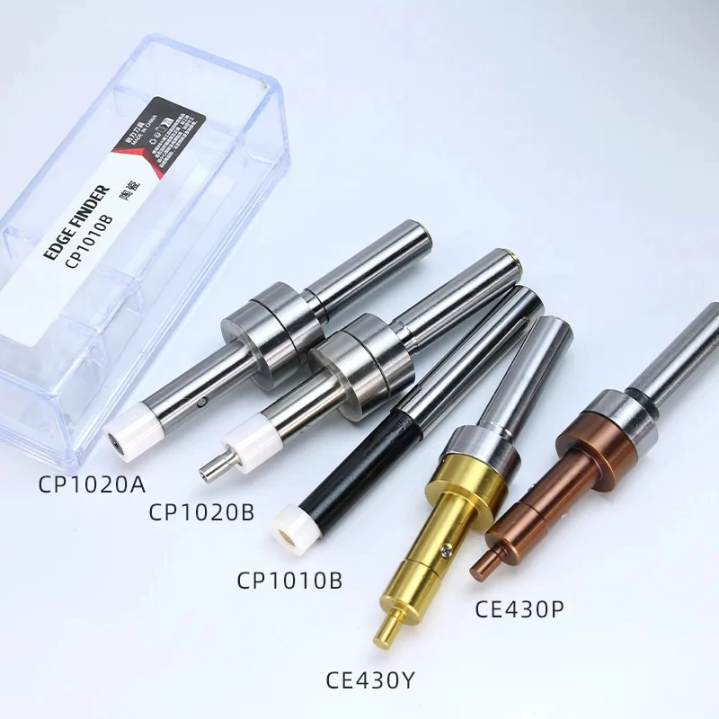 SIQI CNC Edge Finder Mechanical Manual Measurement Tool Cutting Drilling Test Coordinate Origin Diameter 4mm 10mm