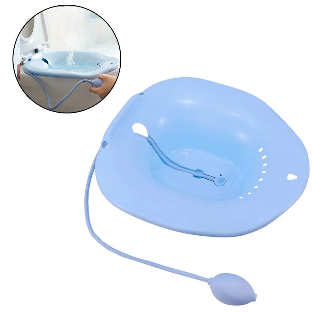 Portable Toilet Sitz Bath Bidet Flusher Special Wash Basin Hip Cleaning Soaking Bathtub For Pregnant Women Installable Parts