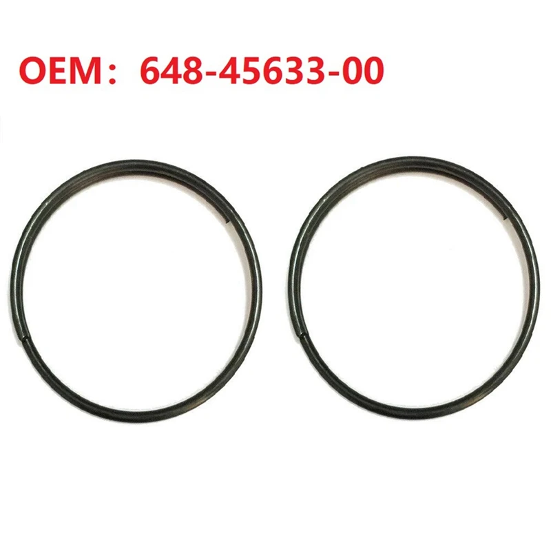 2Pcs 648-45633-00 Cross Pin Ring Metal Cross Pin Ring For Yamaha Outboard Engine 15HP 9.9HP