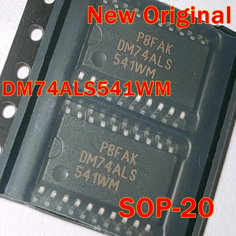 1pcs to 100pcs DM74ALS541WM SOP-20  New Original Octal Buffer and Line Driver with 3-STATE Outputs