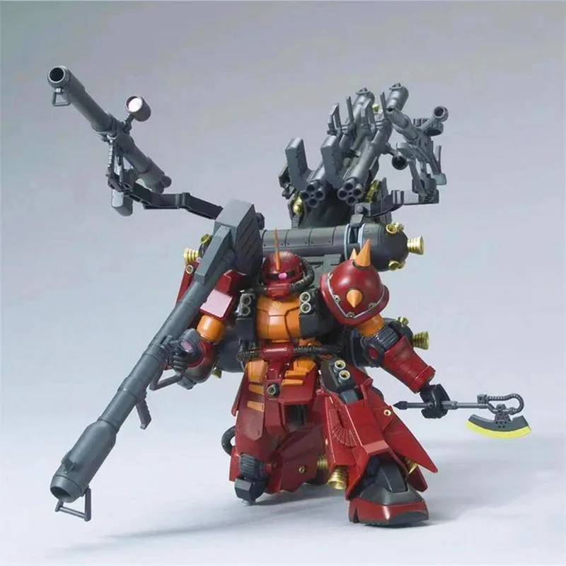 Gundam Mobile Suit Assembly Action Figure, Gundam, WM, Espírito, Zaku, HG, GT, 1/144, MS-06R, Universo Trovão, Ornamento, Presente Toy