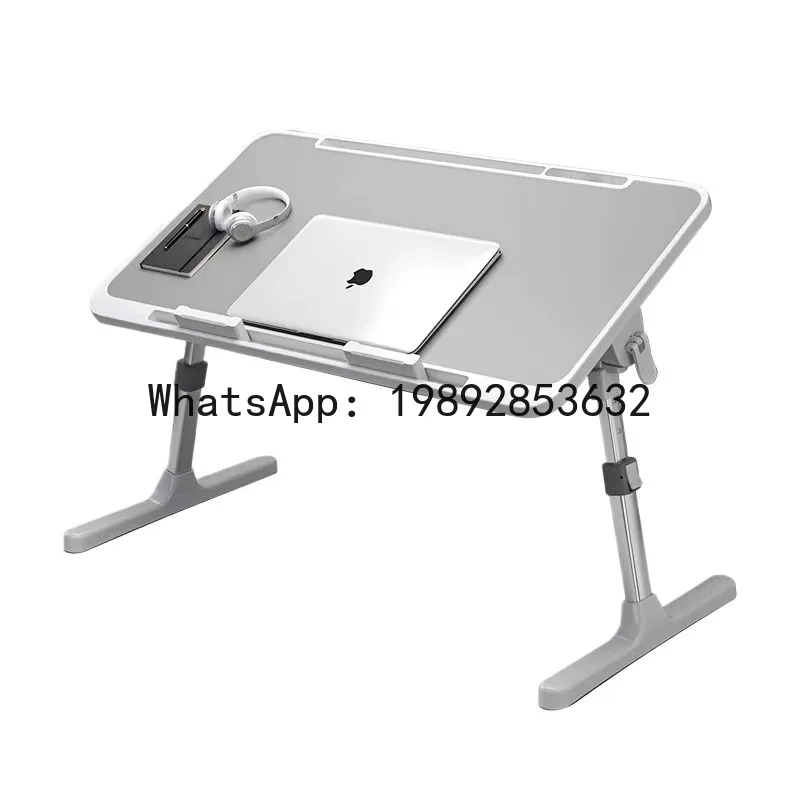 

ZF Peanut Table for Children, Foldable Bedside Reading Table, Adjustable Study Table, Picture Book Early Education Small Table