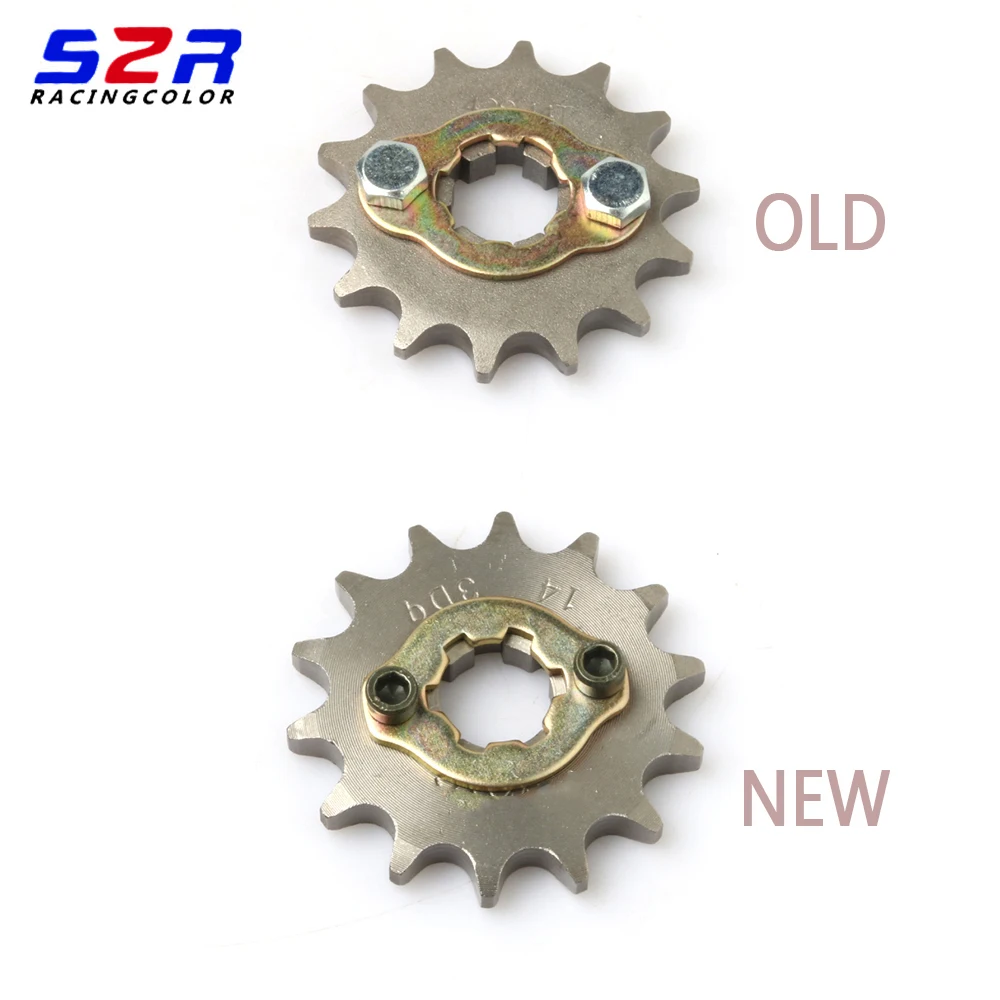 For CG125 YAMAHA YBR125 YBR 125 Chain Front Sprocket Gear 428 - 14T YBR125 New 2007 - 2016 Motorcycle accessories