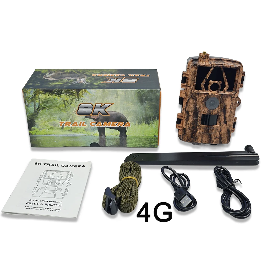 

New Night Vision Camera For Trail Camera 4g Hunting Wildlife Camera With App