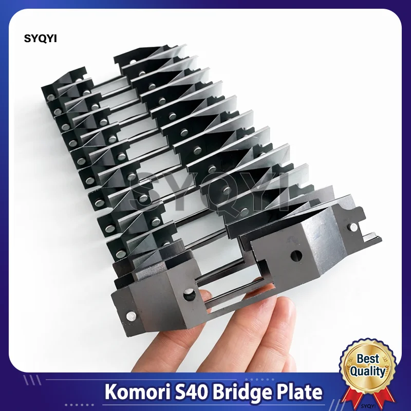 

Пластина переднего упора для аккордеонного листа Komori S40, запчасти для печатных машин Komori