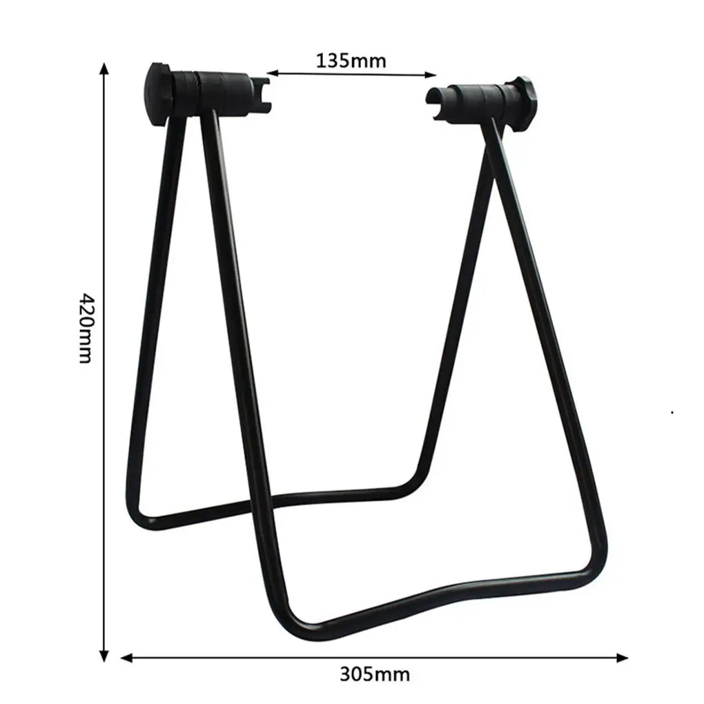 Bike U-shape Parking Rack Standing Frame Aluminum Alloy Quick Release Cycling Bicycles Display for Workshop Repairing Tool