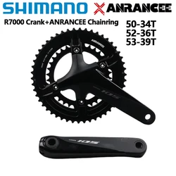 Shimano Ultegra R8000 105 R7000 11s R7100 12s Crankset With 110BCD Chainring 50-34T 52-36T 53-39T Road Bicycle Crankset