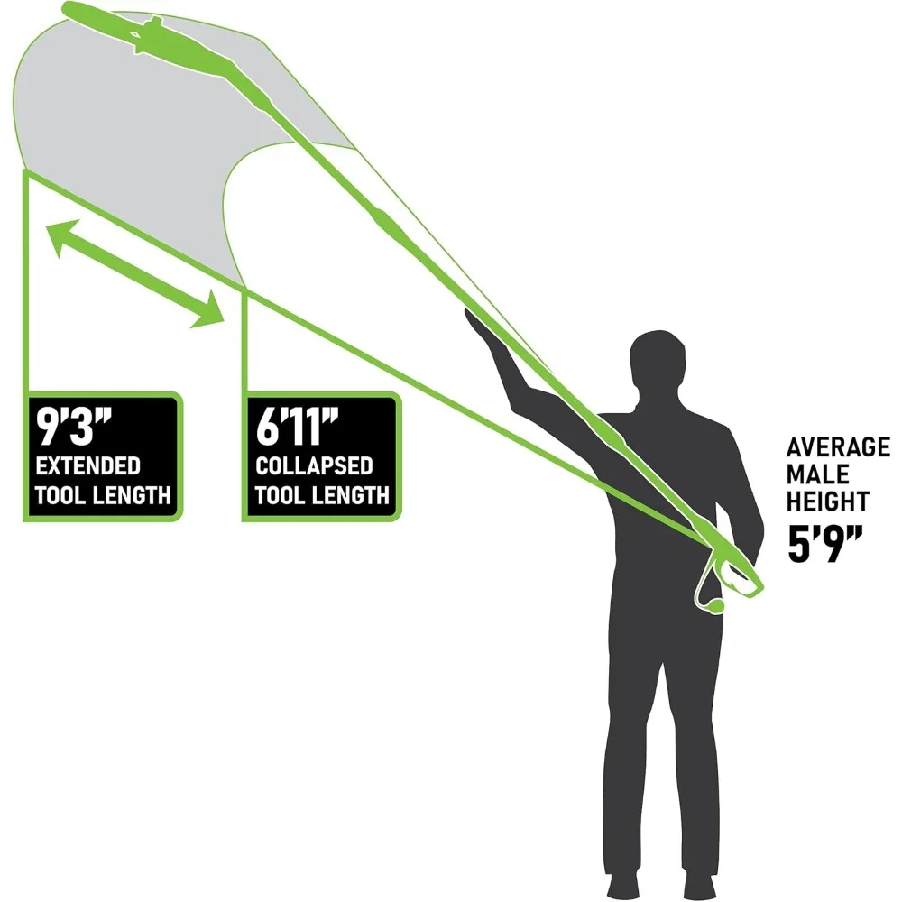 منشار كهربائي 10 بوصة 8 أمبير مع رأس قابل للتعديل وسلسلة ممتازة للاستخدام الخارجي