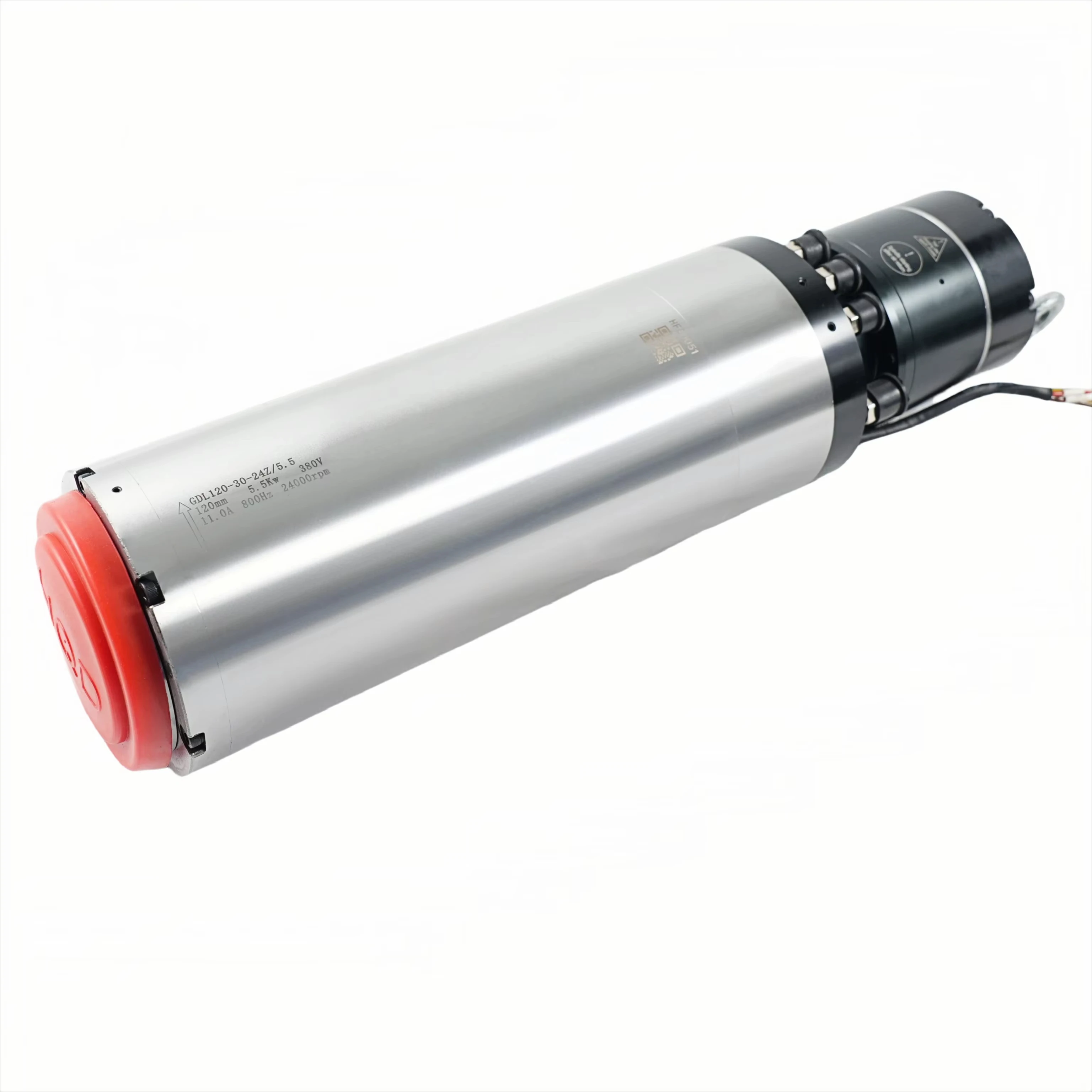 

Шпиндельный двигатель GDL120-30-24Z/5.5 5.5 кВт BT30 24000 об/мин с подшипниковым сердечником, водяным охлаждением и частотным преобразователем 800 Гц для фрезерования металла