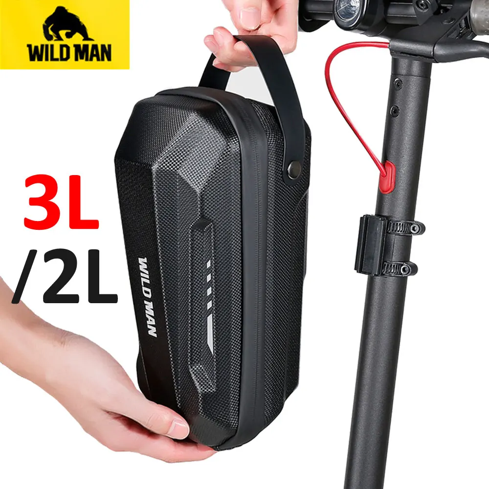 WILD MAN Electric Scooter Bag Accessories Electric Vehicle Bag Rainproof for Xiaomi Scooter Front Bag Bicycle Bag Bike Parts