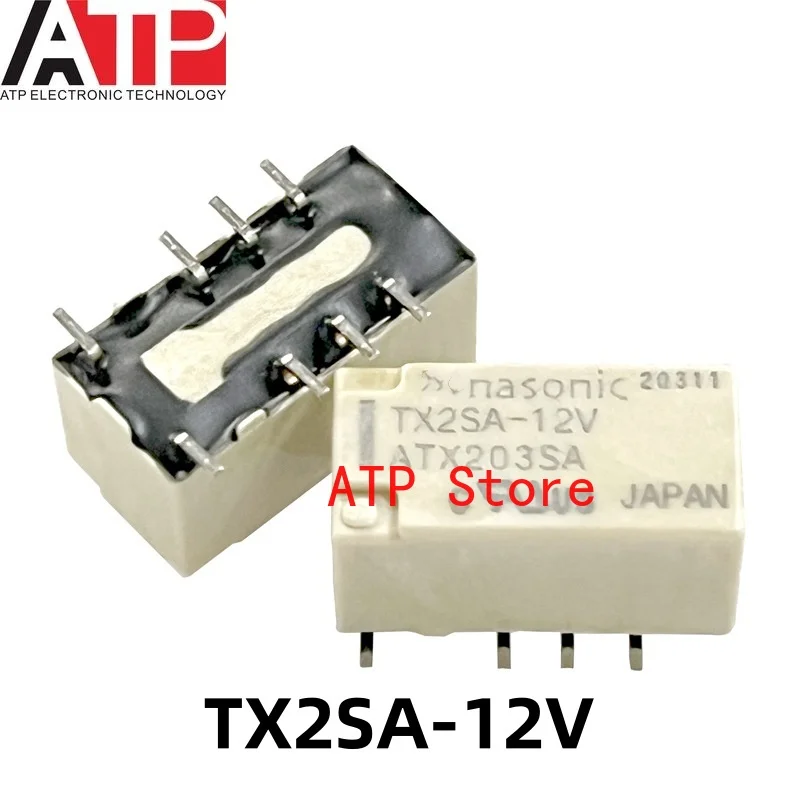5PCS TX2SA-12V TX2SA-24V TX2SA-5V Two sets of 5V 12V 24V conversion relay patch 2A Original inventory