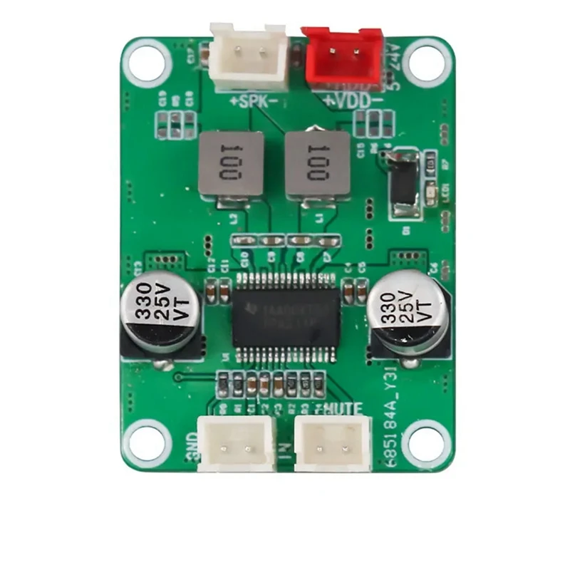 

ABGZ-60W Mono плата цифрового аудио усилителя мощности TPA3118 DC 12V-24V 4-8Ohm Class D домашний модуль усилителя звука