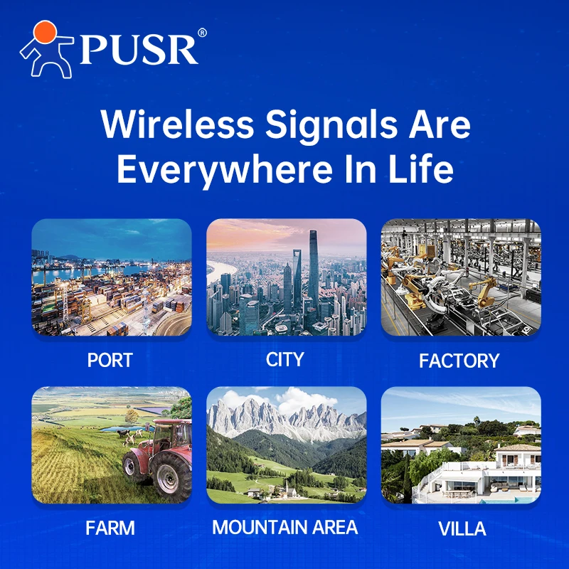 PUSR Point to Point/MultiPoint Wireless Bridge 5.8G WiFi AP Repeater Ip64 Waterproof 2KM Outdoor CPE ST508E (2 PCS)