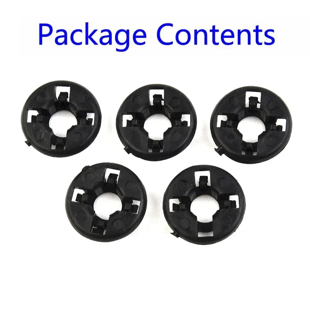 Sale 5pcs ABS Black Plastic Hood Support Prop Rod Grommet Fit For Toyota Corolla Matrix Tacoma Scion XA XB Prop Rod Grommet