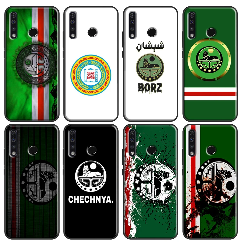 Chechnya Chechen Flag Case For Huawei P30 P20 P40 P60 Pro Nova 9 5T P Smart Honor Magic 5 Lite X8 X9a 50 70 Cover