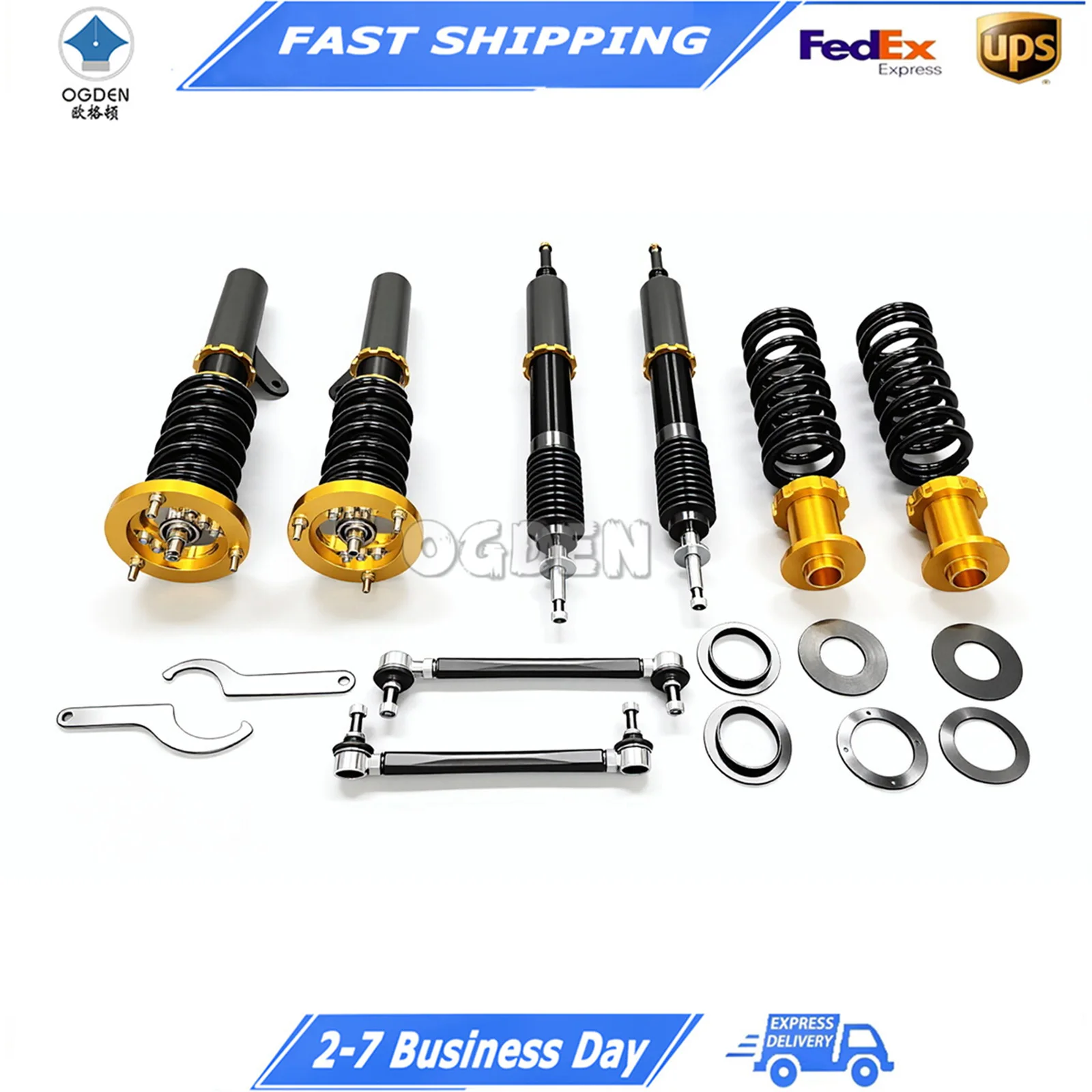 

OGDEN Coilover suspension for BMW X1 E84 with spherical bearing top mount