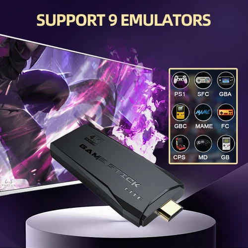 Imagen 2 del producto VILCORN-consola de videojuegos Arcade, palo de juego de TV 4K con doble Arcade Joysitck, 41000 juegos para MAME/Sega/PS1/Atari, regalo para niños