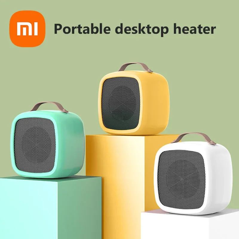 

Xiaomi Portable Small Space 500W Heater 110v Fast Heating Lightweight Desktop Warm Air Heater Indoor Office Household Warmer Fan