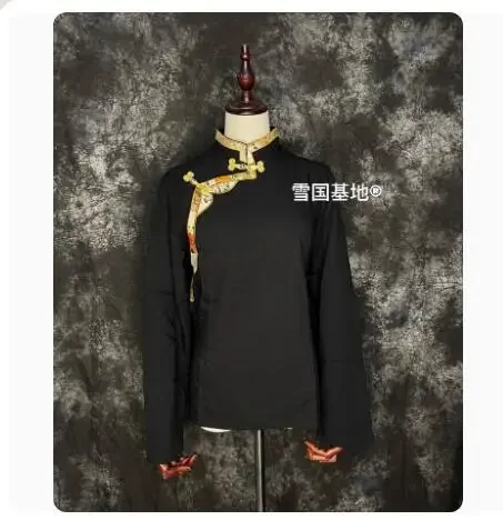 Ethnic Style Women's Embroidered Tibetan Style Clothing Shirt