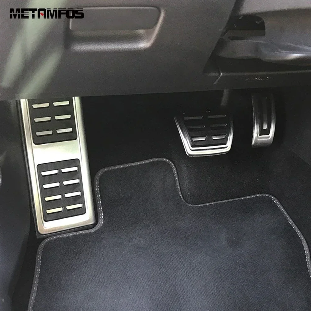 Para volkswagen vw golf vii golf 7 7.5 mk7 golf7 gti r 5g bq be van variante 2012-2022 pedal de freio de combustível pedal de descanso de pé pedais de carro