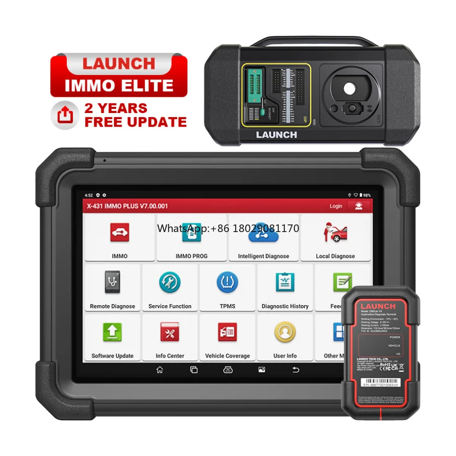 

latest immo elite escaner automotriz 10.1 2 year update subscription 24v scan tool auto smart diagnostic machine scanner