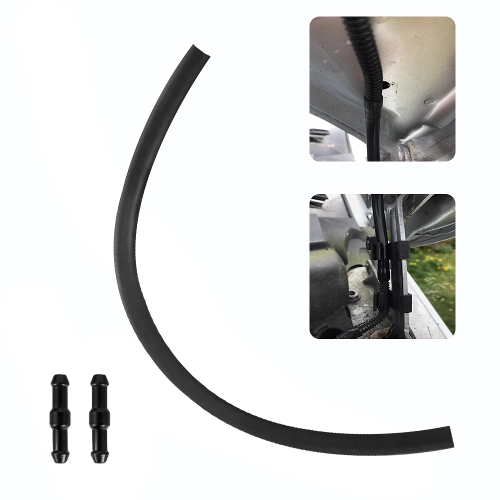 

2pcs Car Windshield Washer Pipe For VW Straight Connector Universal Windshield Wiper Water Spray Hose Repair Kit Car Accessory