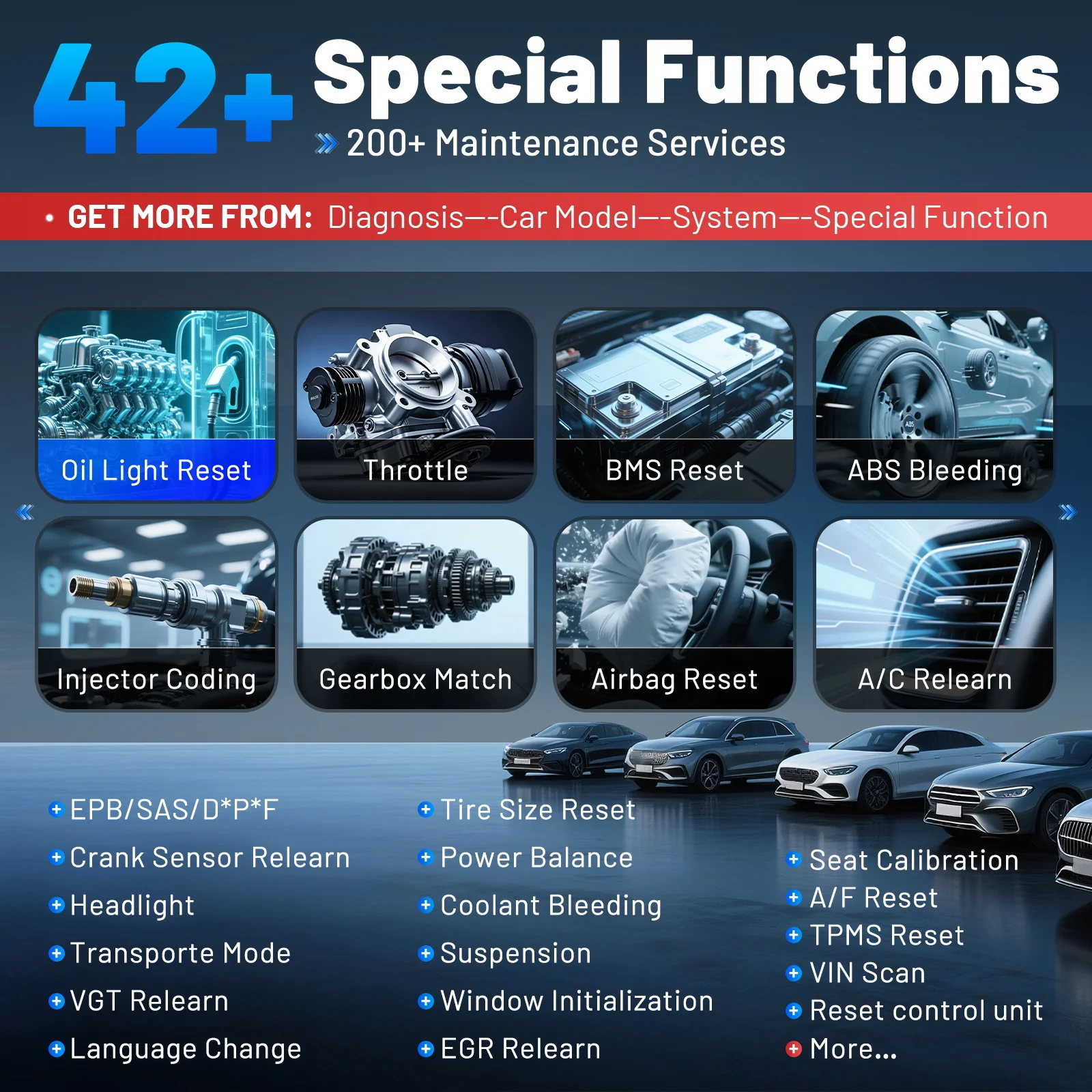 Picture 5: XTOOL D8S All Systems Automotive Diagnostic Tools Key Programming ECU Coding Active Test 42+ Resets Toplogy Map CANFD DOIP FCA Autoauth OBD2 Bi-directional Control Scanner 3 Years Update PK XTOOL D8