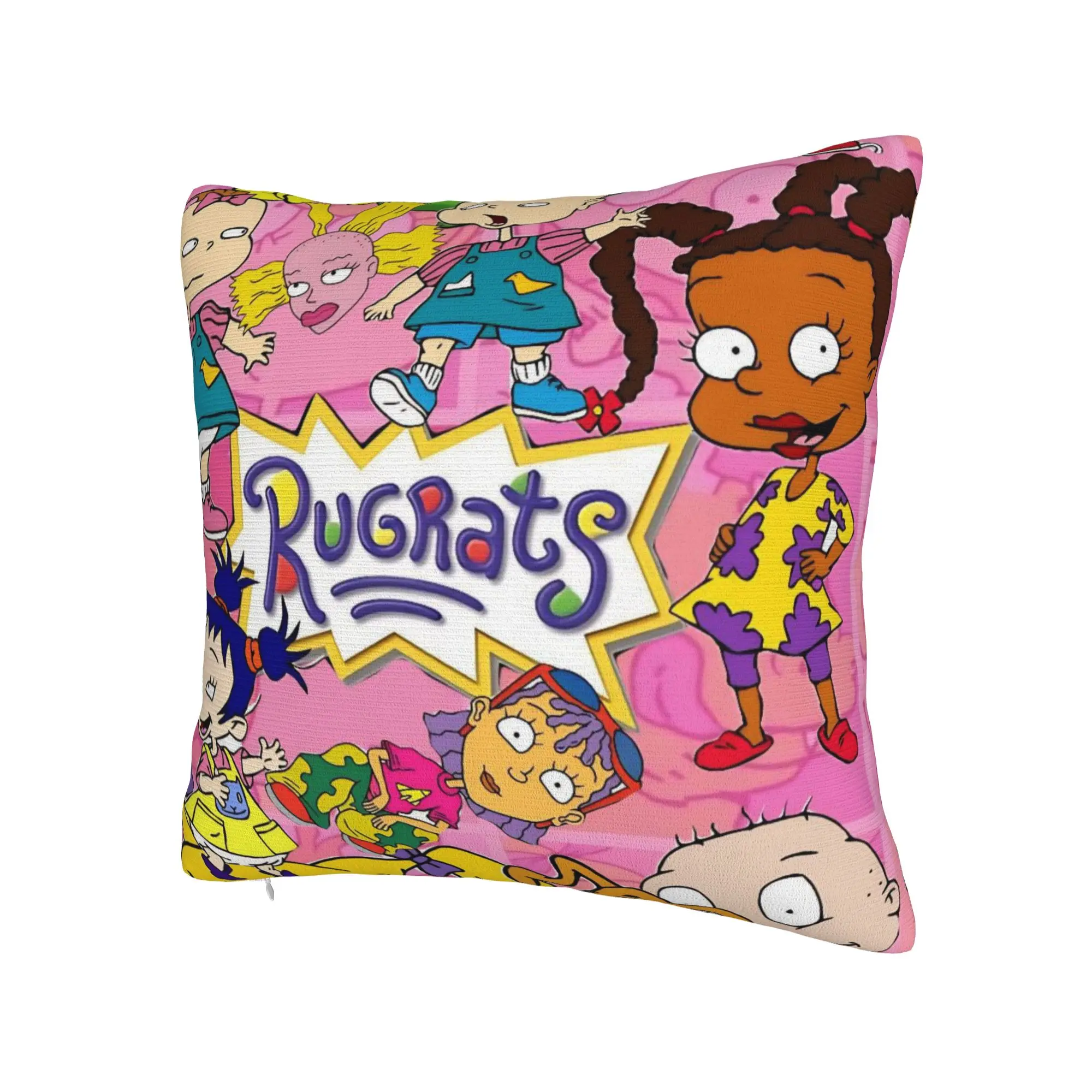 Cartoon R-Rugrats Pillow Cover Merch Soft Cushion Cover Decoration  Pillow Case Cover Home Multi Size