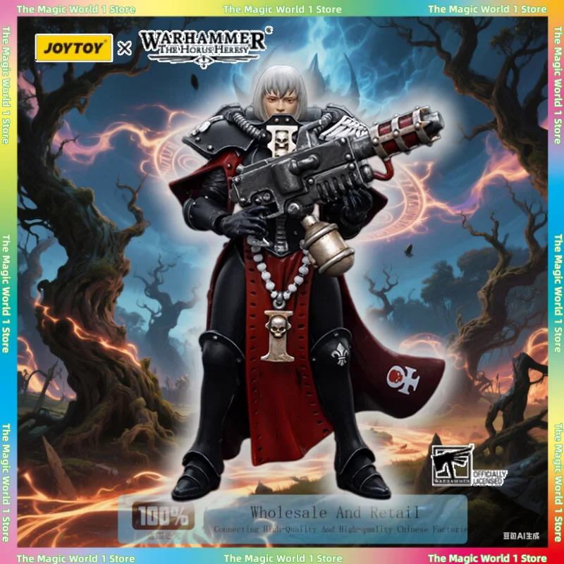 

JOYTOY Warhammer 40 тыс. Наша маркарость, монахиня, заряд ангелов Лорда, отряд Святого слона, флагшуй, выпуск в июле 2025 г.