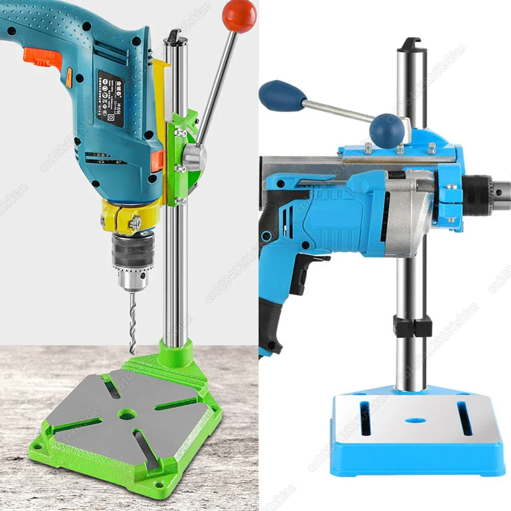 

Electric Bench Drill Stand Single-Head Base Frame Drill Holder Power Grinder Accessories For Woodwork Rotary Collet Dia 38-50mm