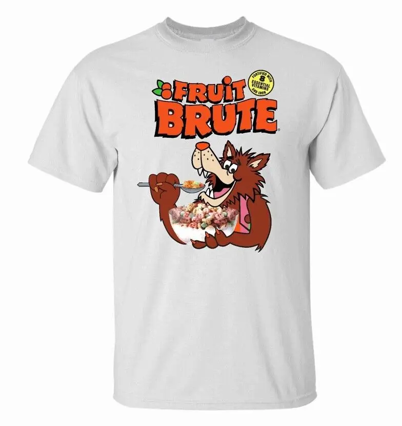 FRUIT BRUTE CEREAL T-SHIRT /  QUISP QUAKE RELATED- BEAUTIFUL GRAPHS!