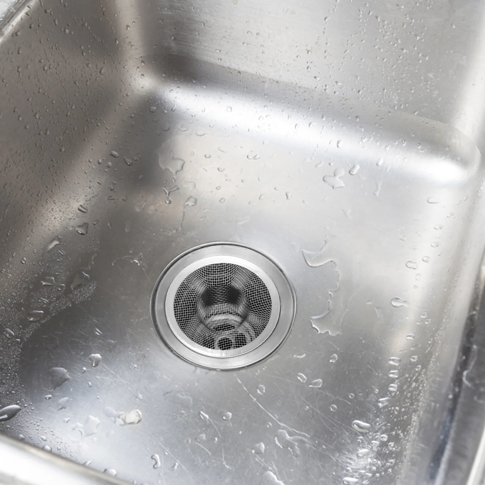 

8Pcs Sink Strainers Stainless Steel Mesh Kitchen Sink Drain Filter Screen Basin Strainer Metal Net Hair Trap Shower Hair Catcher