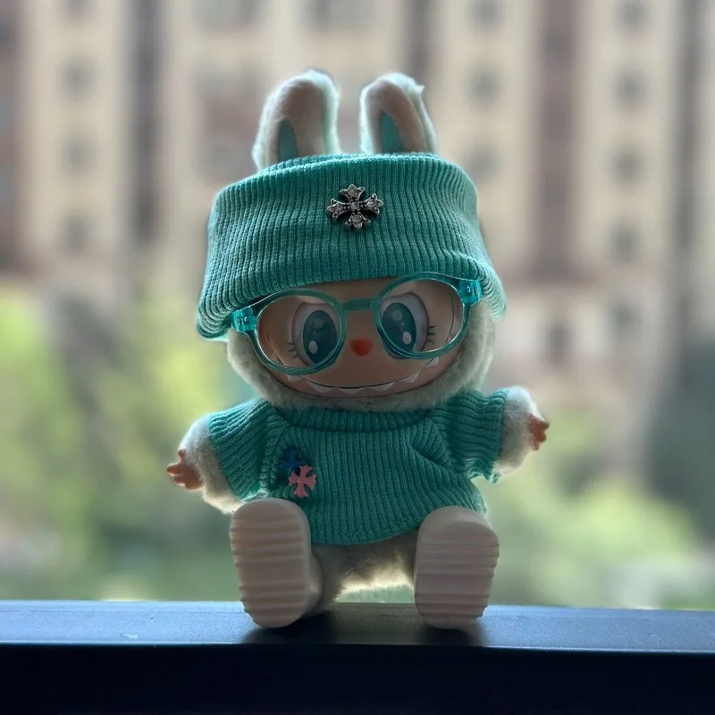

Plush doll baby clothes clothing 15-17 cm can be worn by one,two or three generations, high-energy clothes in front of the party