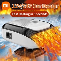 Xiaomi Fast Heating 12V/24V Car Heater & Defroster, Dual Speed Quick Warm Up, Front Demister for Winter Car Heating & Defogging