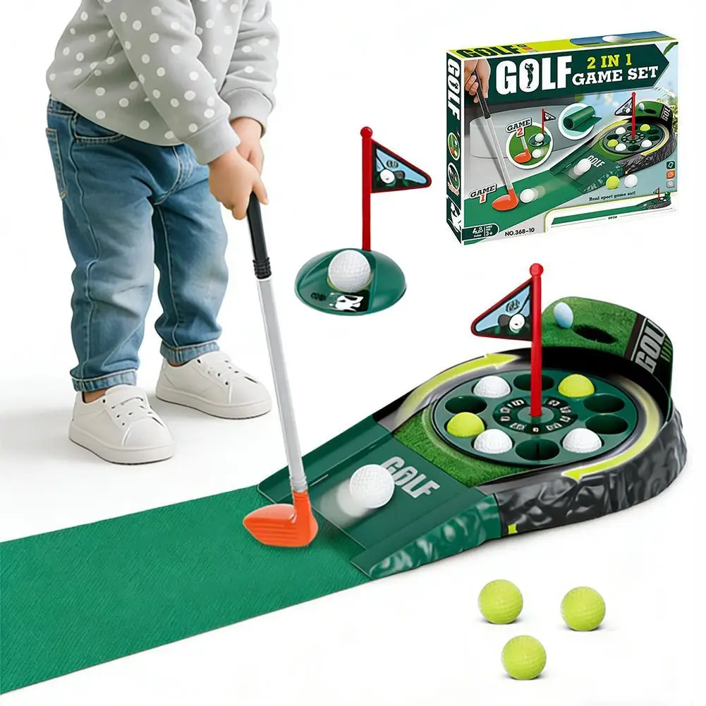 Golfspeelgoed voor kinderen Binnen Buiten Speelgoed Sportactiviteiten Putting Oefenspeelgoed Mini-oefenmachine Speelgoed voor kinderen Tieners Familie